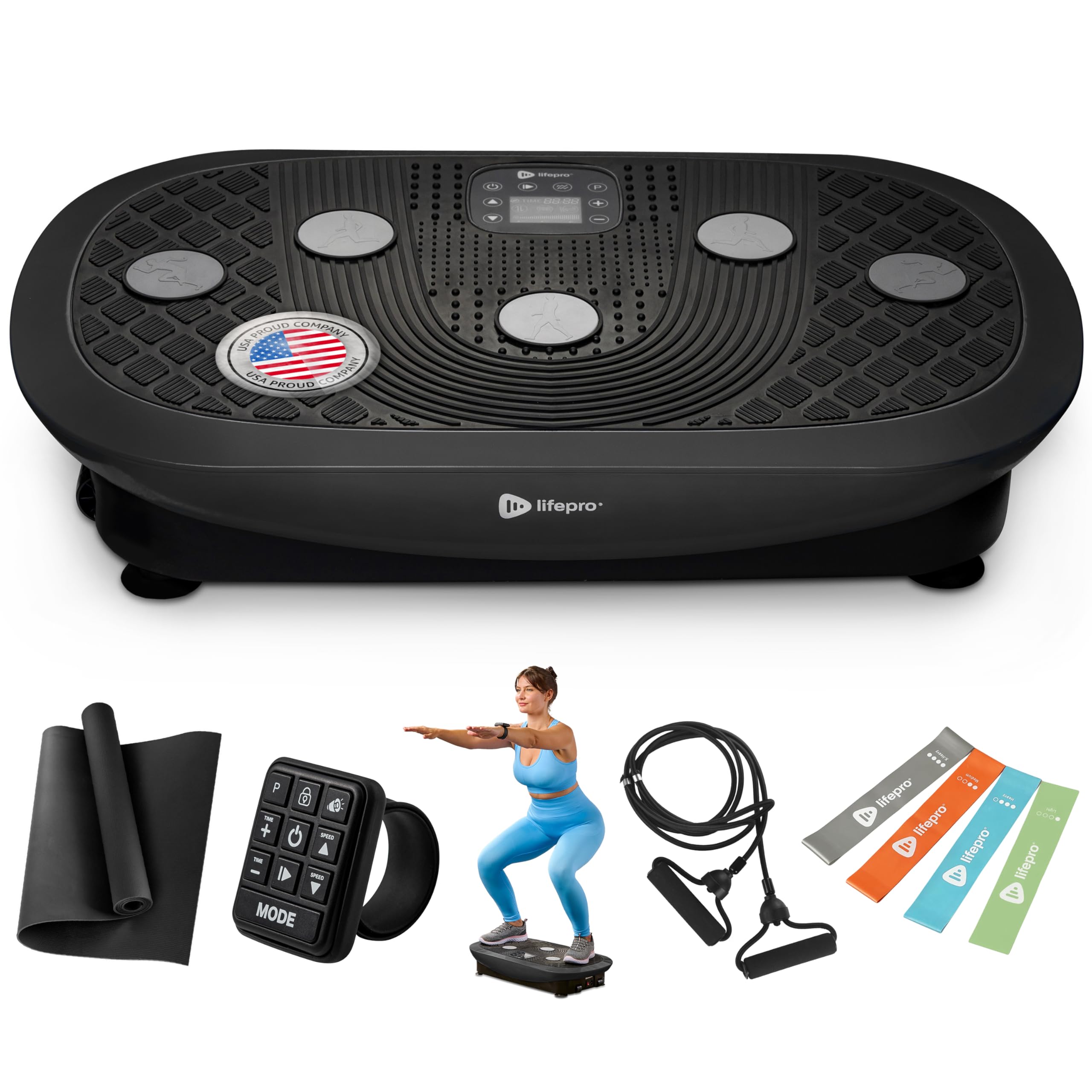 Amazon.com : LifePro Rumblex Plus 4D Vibration Plate Exercise